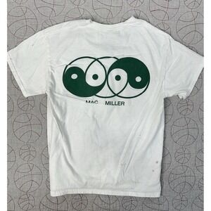 Mac Miller Authentic 1992 Til Infinity Green Yin Yang‎ Shirt / Size Medium